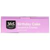 image365 by Whole Foods Market Chocolate Sandwich Creme Cookies 20 OunceBirthday Cake Sandwich Creme