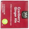 image365 by Whole Foods Market Cranberry Ginger Ale 12 Pack 12 Fl OzCranberry