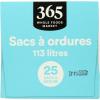 image365 by Whole Foods Market Flextra Strength Drawstring Trash Bags 30 Gallon 25 Count25 Count Pack of 1