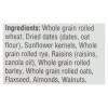 image365 by Whole Foods Market Honey Almond Flax Protein ampamp Fiber Crunch Cereal 13 OunceFruit  Nut Muesli