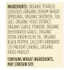 image365 by Whole Foods Market Organic Garlic ampamp Olive Oil Pearled Couscous 58 Ounce Packaging may vary