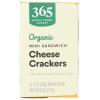 image365 by Whole Foods Market Organic Mini Cheese Sandwich Crackers 75 OunceCheese