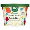 image365 by Whole Foods Market Organic Triple Berry Instant Oatmeal Single Serve 2 Ounce2 Ounce Pack of 1
