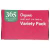 image365 by Whole Foods Market Organic Variety Pack Instant Oatmeal 113 Ounce