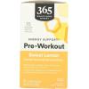 image365 by Whole Foods Market PreWorkout Energy Support with Caffeine SingleServe Packets Sweet Lemon 15 Count