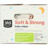 image365 by Whole Foods Market Soft ampamp Strong Disposable Baby Wipes FragranceFree 100 Count Pack of 6
