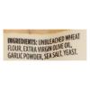 imageWhole Foods Market Rustic Italian Crackers Garlic ampamp Sea Salt 6 Ounce6 Ounce Pack of 1