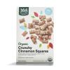 image365 by Whole Foods Market Organic Crunchy Cinnamon Squares Cereal 10 Ounce10 Ounce Pack of 1