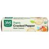 image365 by Whole Foods Market Organic Garlic And Herb Water Crackers 44 OunceCracked Pepper