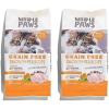 imageWhole Paws GrainFree Dry Cat Food Chicken ampamp Pea Recipe Enhanced with Fiber ampamp Prebiotics Indoor Formula 35 lb56 Fl Oz Pack of 2