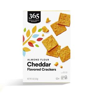 image365 by Whole Foods Market Cheddar Almond Flour Crackers 5 Ounce