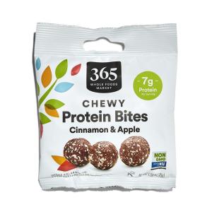 image365 by Whole Foods Market Chewy Cinnamon ampamp Apple Protein Bites 158 Ounce6 Count Pack of 1