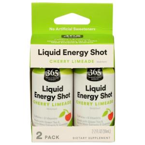 image365 by Whole Foods Market Energy Shot Duo Pack Cherry Limeade 2 Fl Oz