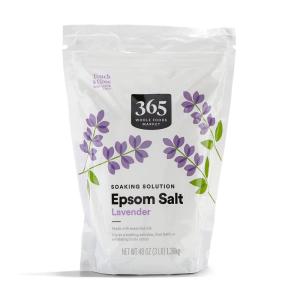 image365 by Whole Foods Market Epsom Salt Soaking Solution Lavender 48 Ounce48 Ounce Pack of 1