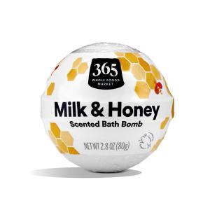 image365 by Whole Foods Market Fizzing Bath Bomb Milk ampamp Honey 28 OunceHoney