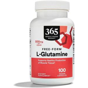 image365 by Whole Foods Market LGlutamine 500mg 100 ct100 Count Pack of 1