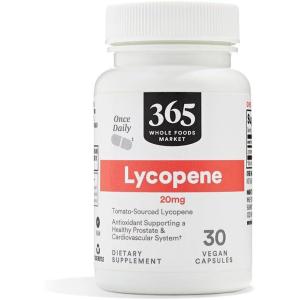image365 by Whole Foods Market Lycopene 20 mg 30 Count30 Count Pack of 1