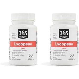 image365 by Whole Foods Market Lycopene 20 mg 30 Count30 Count Pack of 2