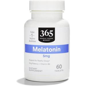 image365 by Whole Foods Market Melatonin 5mg 60 Count60 Count Pack of 1