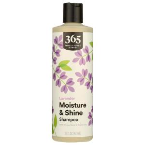 image365 by Whole Foods Market Moisture ampamp Shine Shampoo with Hemp Seed ampamp Argan Oil Lavender Scent 16 Fl Oz
