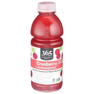 image365 by Whole Foods Market Nutrient Enhanced Water Cranberry  Antioxidants 20 Fl Oz20 Fl Oz Pack of 1