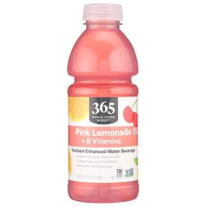 image365 by Whole Foods Market Nutrient Enhanced Water Pink Lemonade  B Vitamins 20 Fl Oz20 Fl Oz Pack of 1
