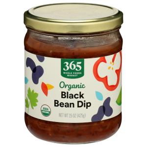 image365 by Whole Foods Market Organic Black Bean Dip 15 Ounce15 Ounce Pack of 1