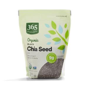 image365 by Whole Foods Market Organic Black Chia Seeds 15 OunceNutty