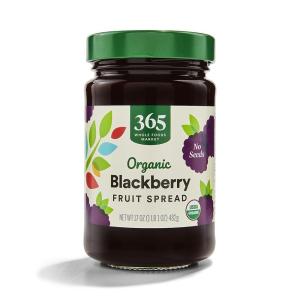 image365 by Whole Foods Market Organic Blackberry Conserve 17 oz106 Pound Pack of 1