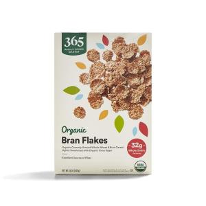 image365 by Whole Foods Market Organic Bran Flakes Cereal 15 Ounce15 Ounce Pack of 1