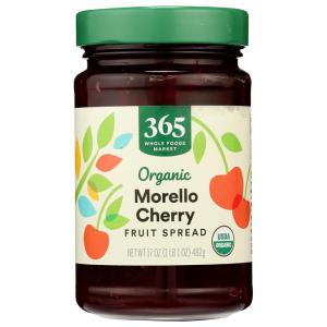 image365 by Whole Foods Market Organic Cherry Fruit Spread 17 Ounce106 Pound Pack of 1