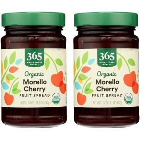 image365 by Whole Foods Market Organic Cherry Fruit Spread 17 Ounce106 Pound Pack of 2