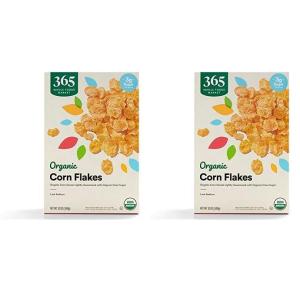 image365 by Whole Foods Market Organic Corn Flakes Cereal 12 Ounce12 Ounce Pack of 2