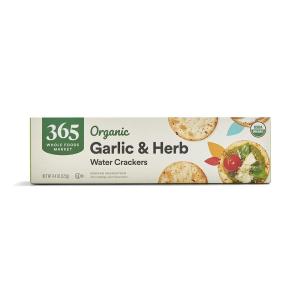 image365 by Whole Foods Market Organic Garlic And Herb Water Crackers 44 OunceOriginal