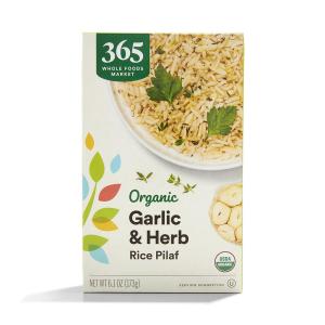 image365 by Whole Foods Market Organic Garlic ampamp Herb Rice Pilaf 61 ozGarlic Herb