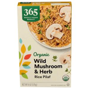 image365 by Whole Foods Market Organic Garlic ampamp Herb Rice Pilaf 61 ozHerb Mushroom