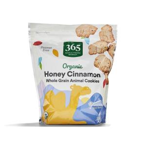 image365 by Whole Foods Market Organic Honey Cinnamon Whole Grain Animal Cookies 11 Ounce11 Ounce Pack of 1