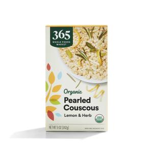 image365 by Whole Foods Market Organic Lemon And Herb Pearled Couscous 5 Ounce5 OZ