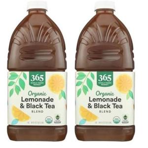 image365 by Whole Foods Market Organic Lemonade ampamp Black Tea Blend 64 Fl Oz64 Fl Oz Pack of 2