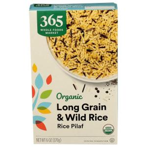 image365 by Whole Foods Market Organic Long Grain ampamp Wild Rice Pilaf 6 Ounce6 Ounce Pack of 1
