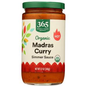image365 by Whole Foods Market Organic Madras Curry Sauce 12 OunceMadras Curry