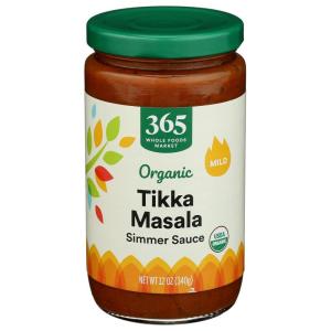 image365 by Whole Foods Market Organic Madras Curry Sauce 12 OunceTikka Masala