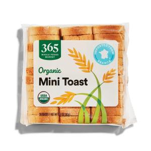 image365 by Whole Foods Market Organic Mini Toast 28 Ounce