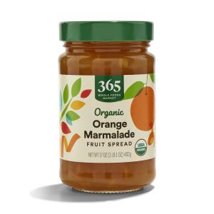 image365 by Whole Foods Market Organic Orange Marmalade Fruit Spread 17 Ounce106 Pound Pack of 1