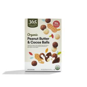 image365 by Whole Foods Market Organic Peanut Butter ampamp Cocoa Balls Cereal 10 Ounce10 Ounce Pack of 1