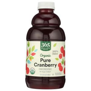 image365 by Whole Foods Market Organic Pure Cranberry Juice 32 Fl Oz32 Fl Oz Pack of 1
