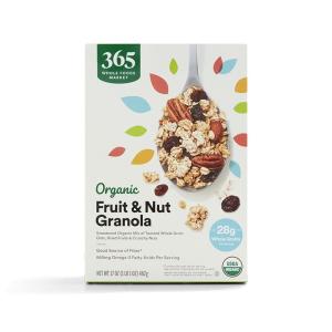 image365 by Whole Foods Market Organic Raisin Granola 17 OunceFruit  Nut