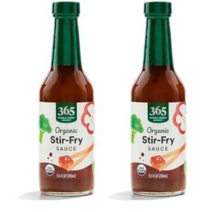 image365 by Whole Foods Market Organic StirFry Cooking Sauce 10 Ounce95 Fl Oz Pack of 2