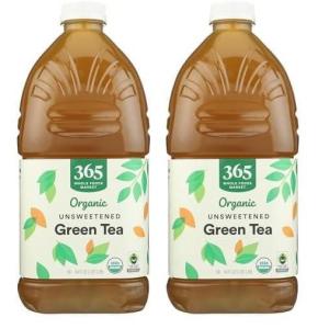 image365 by Whole Foods Market Organic Unsweetened Green Tea 64 Fl Oz64 Fl Oz Pack of 2