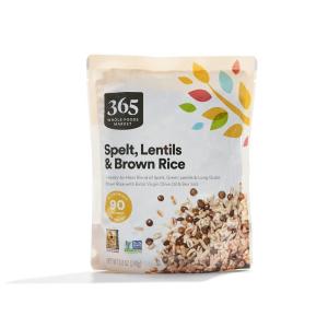 image365 by Whole Foods Market Spelt Green Lentils ampamp Brown Rice 88 Ounce88 Ounce Pack of 1